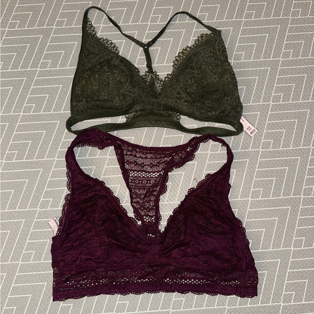 Victoria Secret Bralette Bundle of 3 Size M